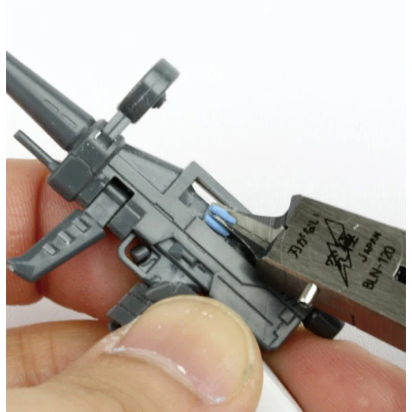 GodHand BLN-120 Haganai Carbon Steel Bladeless Nipper Tweezers for Plastic Models and Craft Works - Image 3