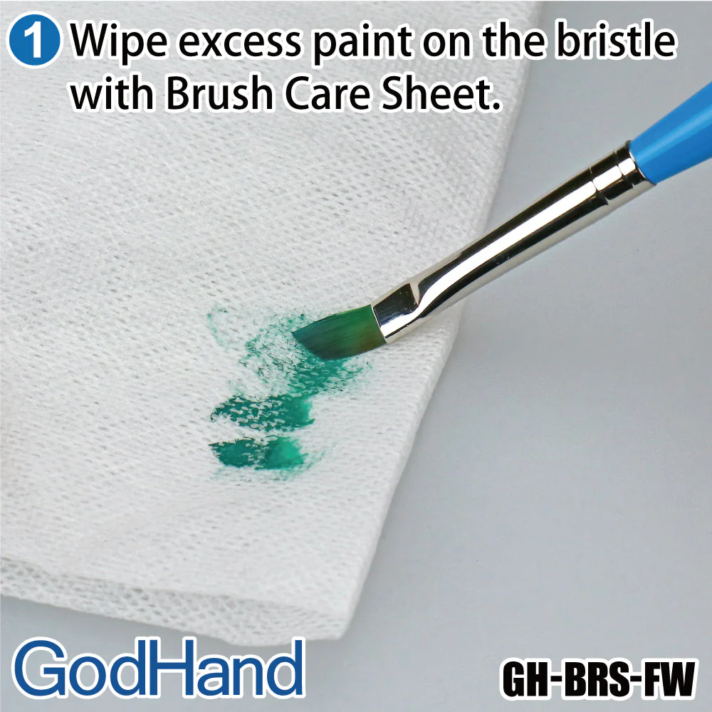 GodHand BRS-FW Brush Care Sheet - Image 4