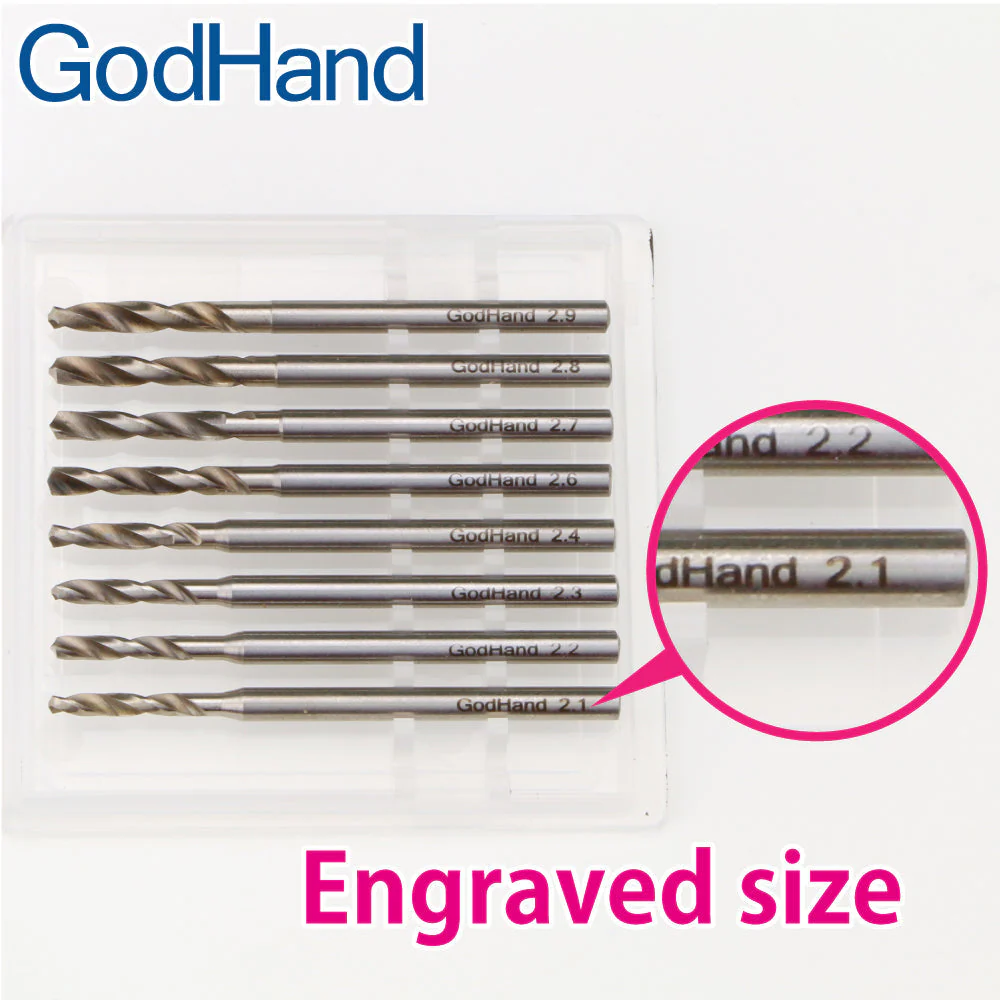 GodHand DB-8D Drill Bit Set D 8pc - Image 6
