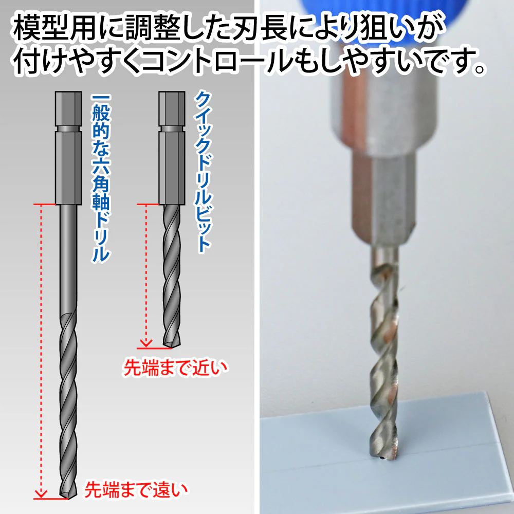 GodHand DBQ-5B Quick Attachable Drill Bit Set B 5pc - Image 6