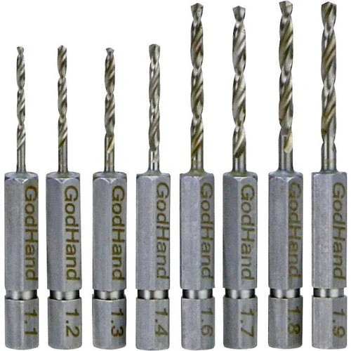 GodHand DBQ-8C Quick Attachable Drill Bit Set C 8pc - Image 3