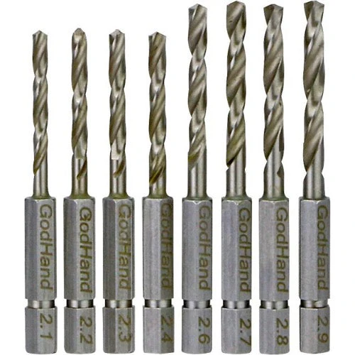 GodHand DBQ-8D Quick Attachable Drill Bit Set D 8pc - Image 3