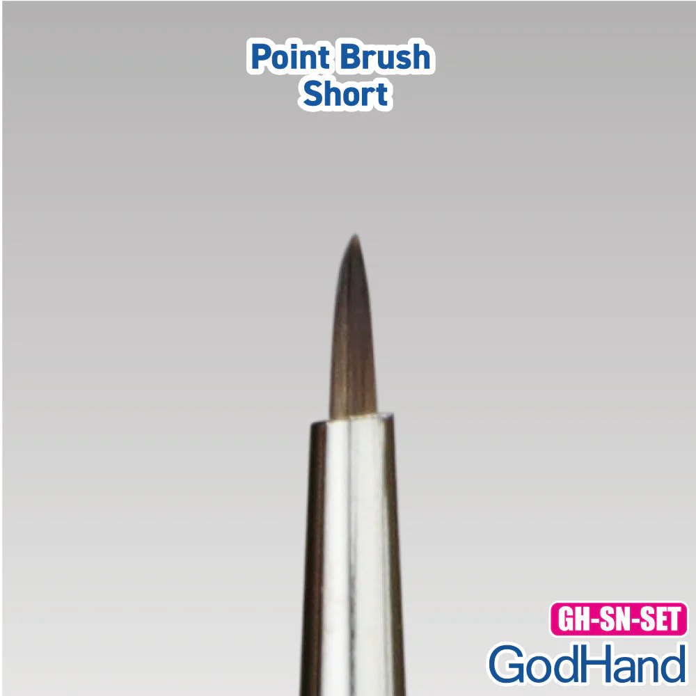 GodHand EBRSP-SN-SET Brushwork Semi-PRO Paint Brush Set 4pc - Image 14
