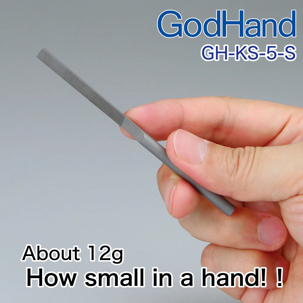 GodHand KF-5-S Kamaboko Half-Round File - Image 2