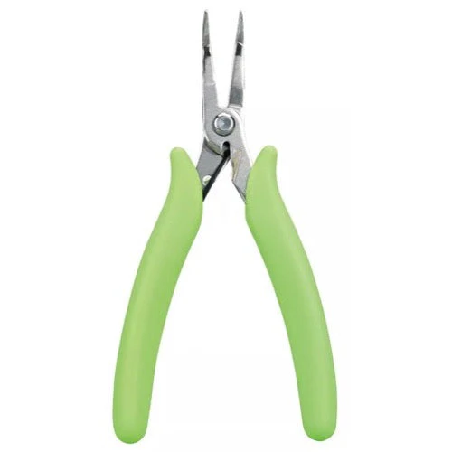 GodHand LDP-140-M Stainless Steel Flat Nose Pliers and Needle-Nose Pliers with Bent Tip - Image 2