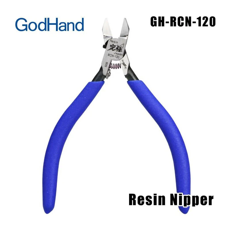 GodHand RCN-120 Precision Resin Carbon Steel Nipper - Image 2