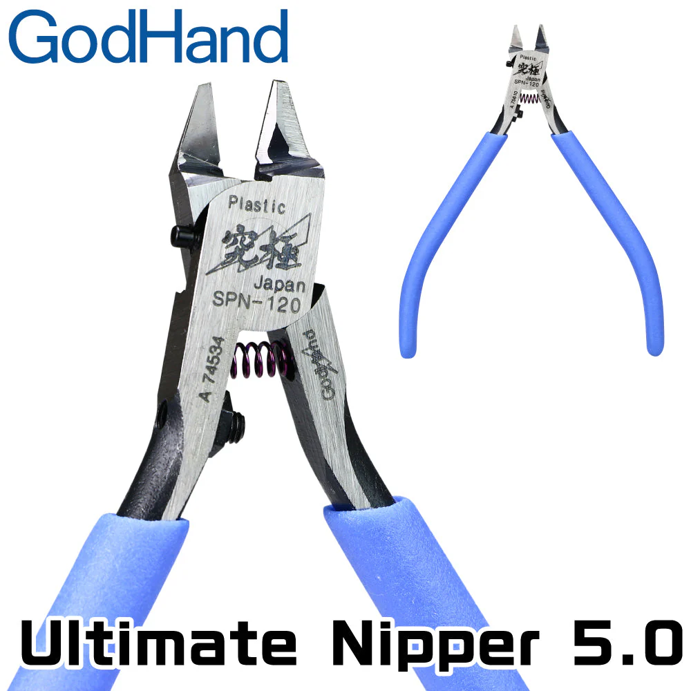 GodHand SPN-120 Ultimate Nipper/Sprue Cutter 5.0 Precision Nipper for Plastic Only - Image 3