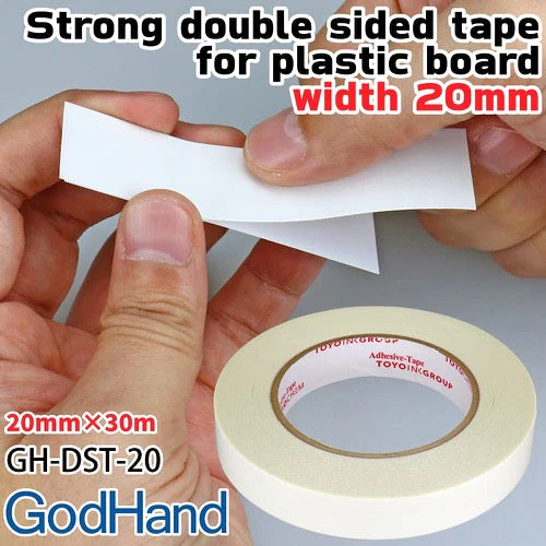 GodHand Strong Double Sided Tape for Plastic Models - Image 2