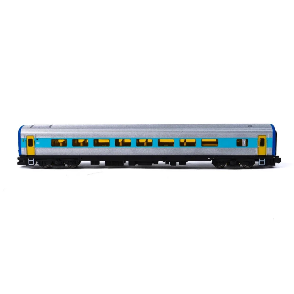 Gopher Models N Scale New South Wales XPT 7pc Set Trainlink Blue No Logo Livery 2019/2012 - Image 7