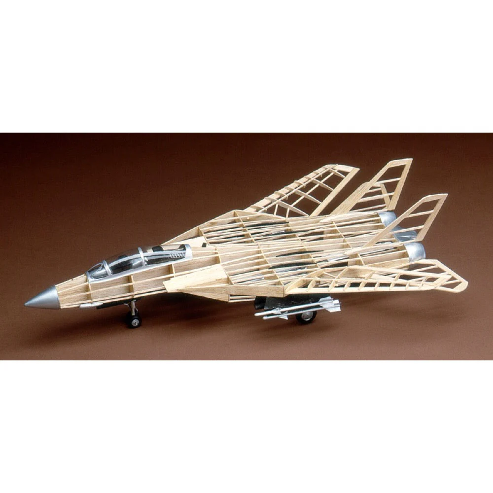 Guillows 1402 F-14 Tomcat Balsa Plane Model Kit - Image 2