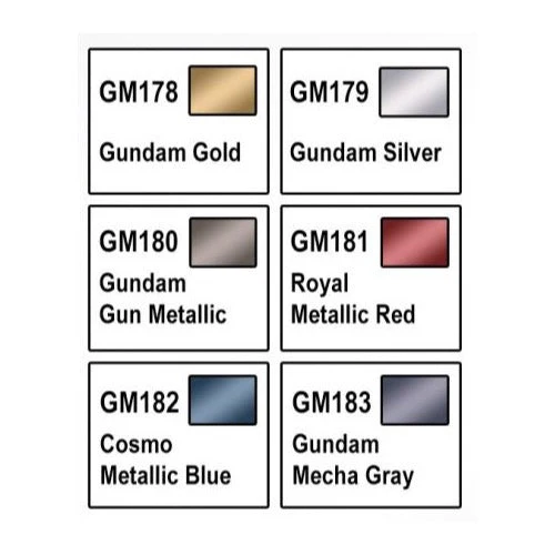 Mr Hobby (Gunze) GMS126 Gundam Markers Fine Edge Set 2 - Image 2