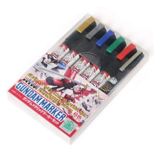 Mr Hobby (Gunze) Gundam Marker Metallic Set - Image 5