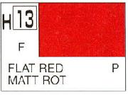 Mr Hobby (Gunze) H013 Aqueous Flat Red Acrylic Paint 10ml - Image 3