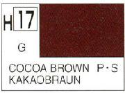 Mr Hobby (Gunze) H017 Aqueous Gloss Cocoa Brown Acrylic Paint 10ml - Image 3