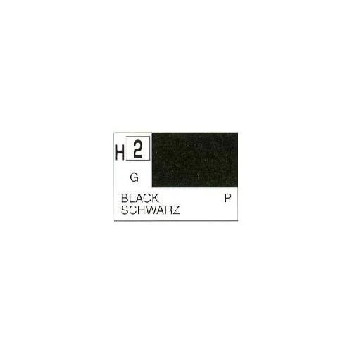 Mr Hobby (Gunze) H002 Aqueous Gloss Black Acrylic Paint 10ml - Image 3