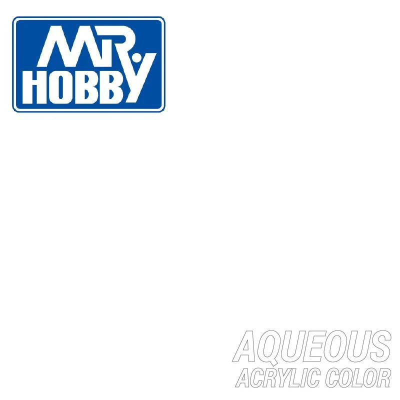 Mr Hobby (Gunze) H020 Aqueous Flat Clear Acrylic Paint 10ml - Image 2