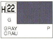 Mr Hobby (Gunze) H022 Aqueous Gloss Grey Acrylic Paint 10ml - Image 3