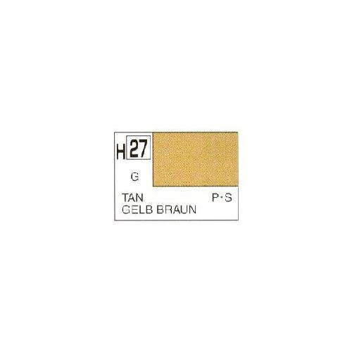 Mr Hobby (Gunze) H027 Aqueous Gloss Tan Acrylic Paint 10ml - Image 3