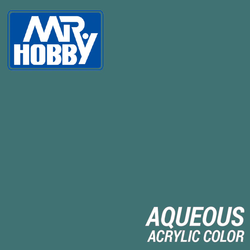 Mr Hobby (Gunze) H307 Aqueous Semi-Gloss Grey FS36320 Acrylic Paint 10ml - Image 2