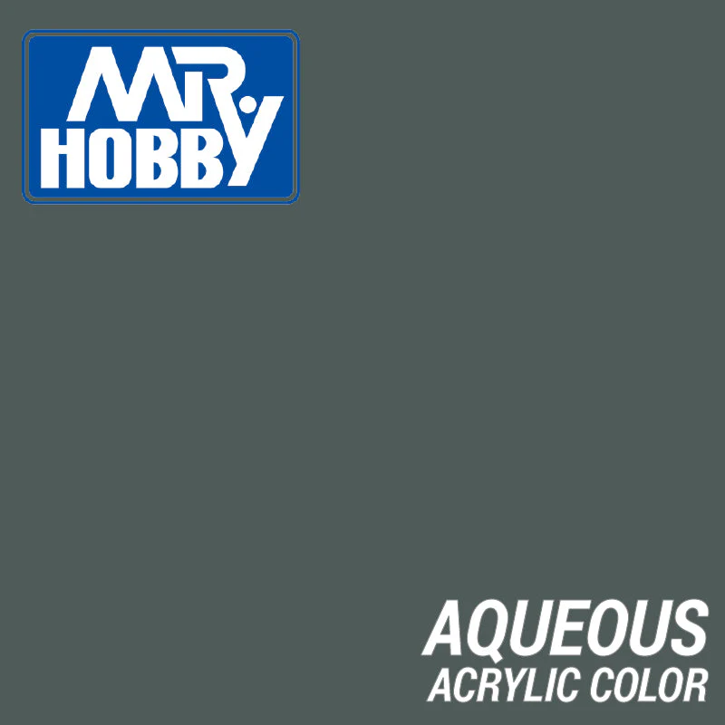 Mr Hobby (Gunze) H317 Aqueous Flat Grey FS36231 Acrylic Paint 10ml - Image 2