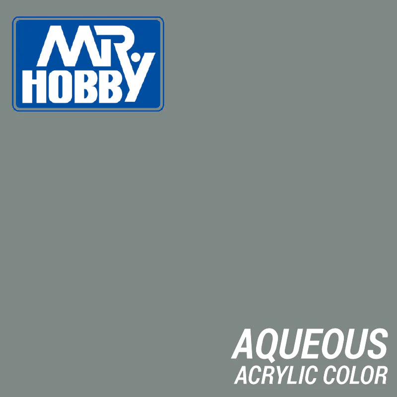 Mr Hobby (Gunze) H331 Aqueous Semi-Gloss Dark Sea Grey BS381C/ 638 Acrylic Paint 10ml - Image 2
