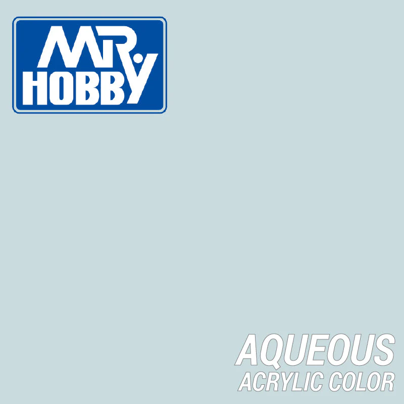 Mr Hobby (Gunze) H417 Aqueous Semi-Gloss RLM 76 Light Blue Acrylic Paint 10ml - Image 2
