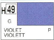 Mr Hobby (Gunze) H049 Aqueous Gloss Violet Acrylic Paint 10ml - Image 3