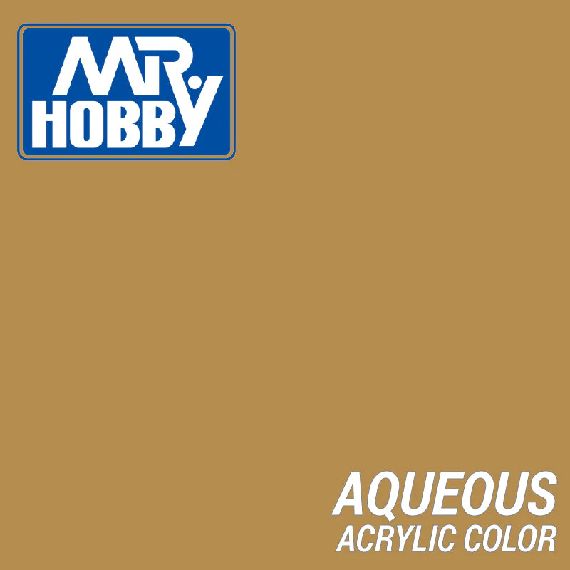 Mr Hobby (Gunze) H071 Aqueous Semi Gloss Middle Stone Acrylic Paint 10ml - Image 2