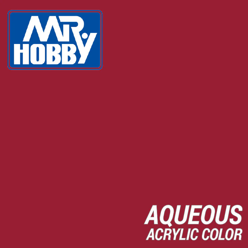 Mr Hobby (Gunze) H087 Aqueous Metallic Red Acrylic Paint 10ml - Image 2