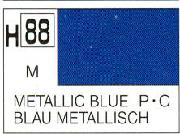 Mr Hobby (Gunze) H088 Aqueous Metallic Blue Acrylic Paint 10ml - Image 3