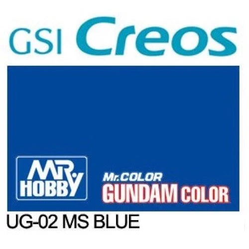 Mr Hobby (Gunze) UG02 Mr Color Gundam Color Blue Lacqeur Paint 10ml - Image 2