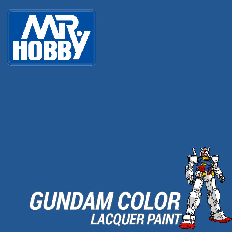 Mr Hobby (Gunze) UG13 Mr Color Gundam Color Zeta Blue Lacqeur Paint 10ml - Image 3