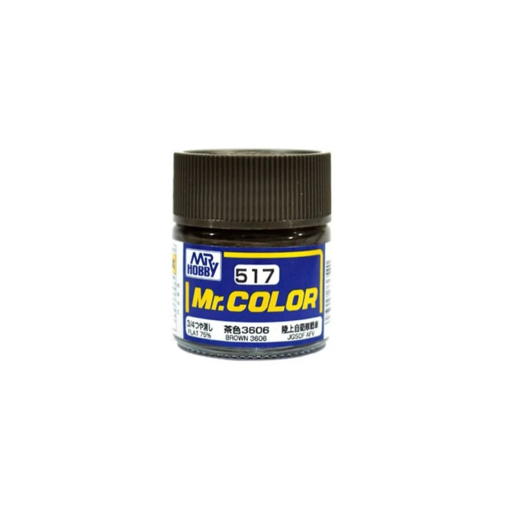 Mr Hobby (Gunze) C517 Mr Color Brown 3606 Lacquer Paint 10ml