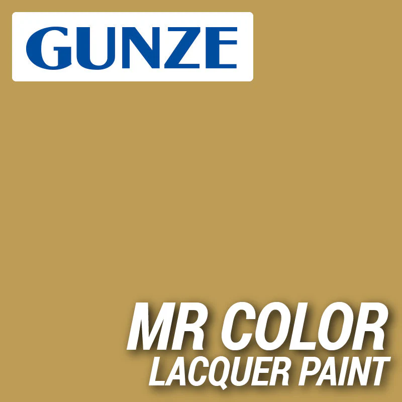 Mr Hobby (Gunze) C039 Mr Color Flat Dark Yellow Sandy Yellow Lacquer Paint 10ml - Image 2