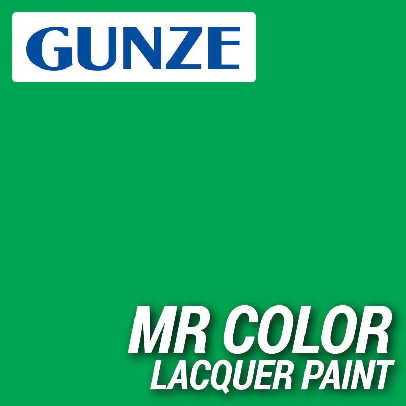 Mr Hobby (Gunze) C006 Mr Color Gloss Green Lacquer Paint 10ml - Image 2