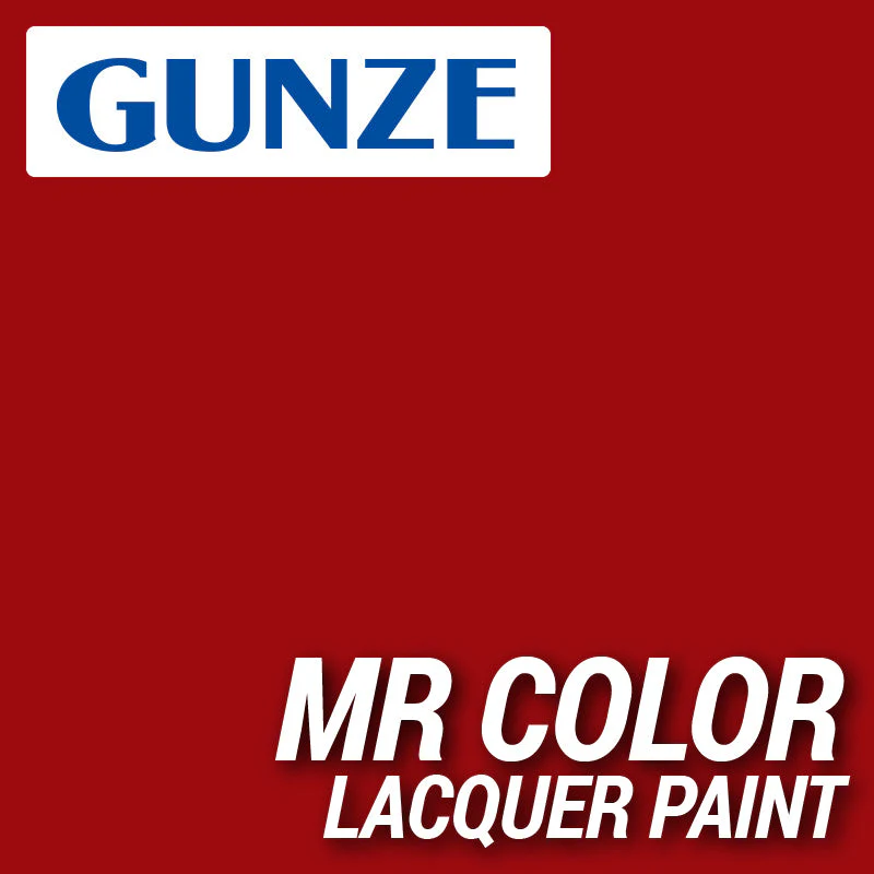 Mr Hobby (Gunze) C079 Mr Color Gloss Shine Red Lacquer Paint 10ml - Image 2