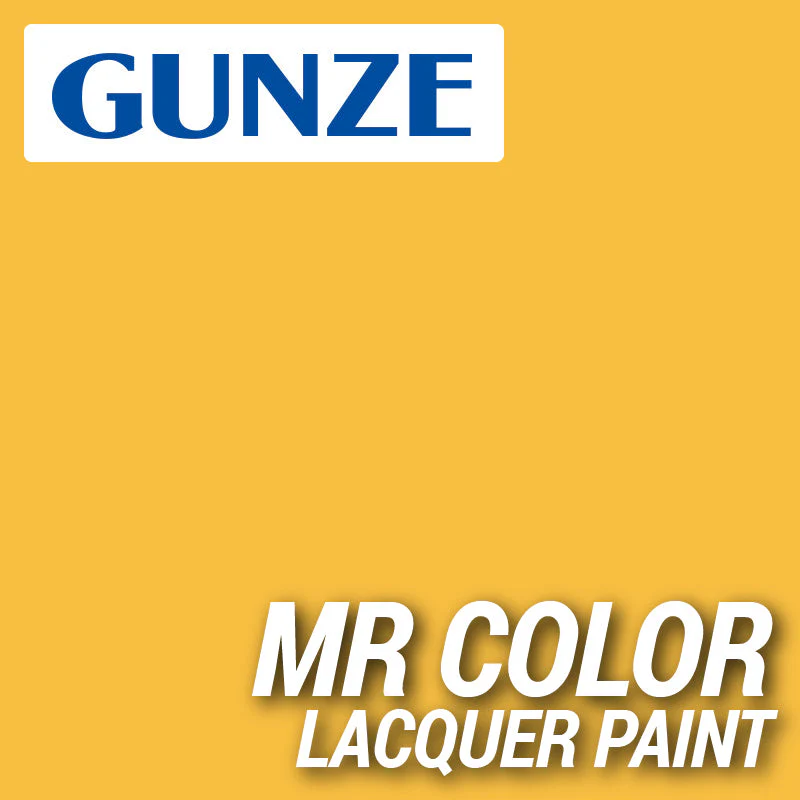 Mr Hobby (Gunze) C329 Mr Color Gloss Yellow FS13538 Lacquer Paint 10ml - Image 2