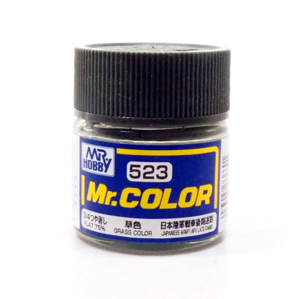 Mr Hobby (Gunze) C523 Mr Color Grass Color Lacquer Paint 10ml
