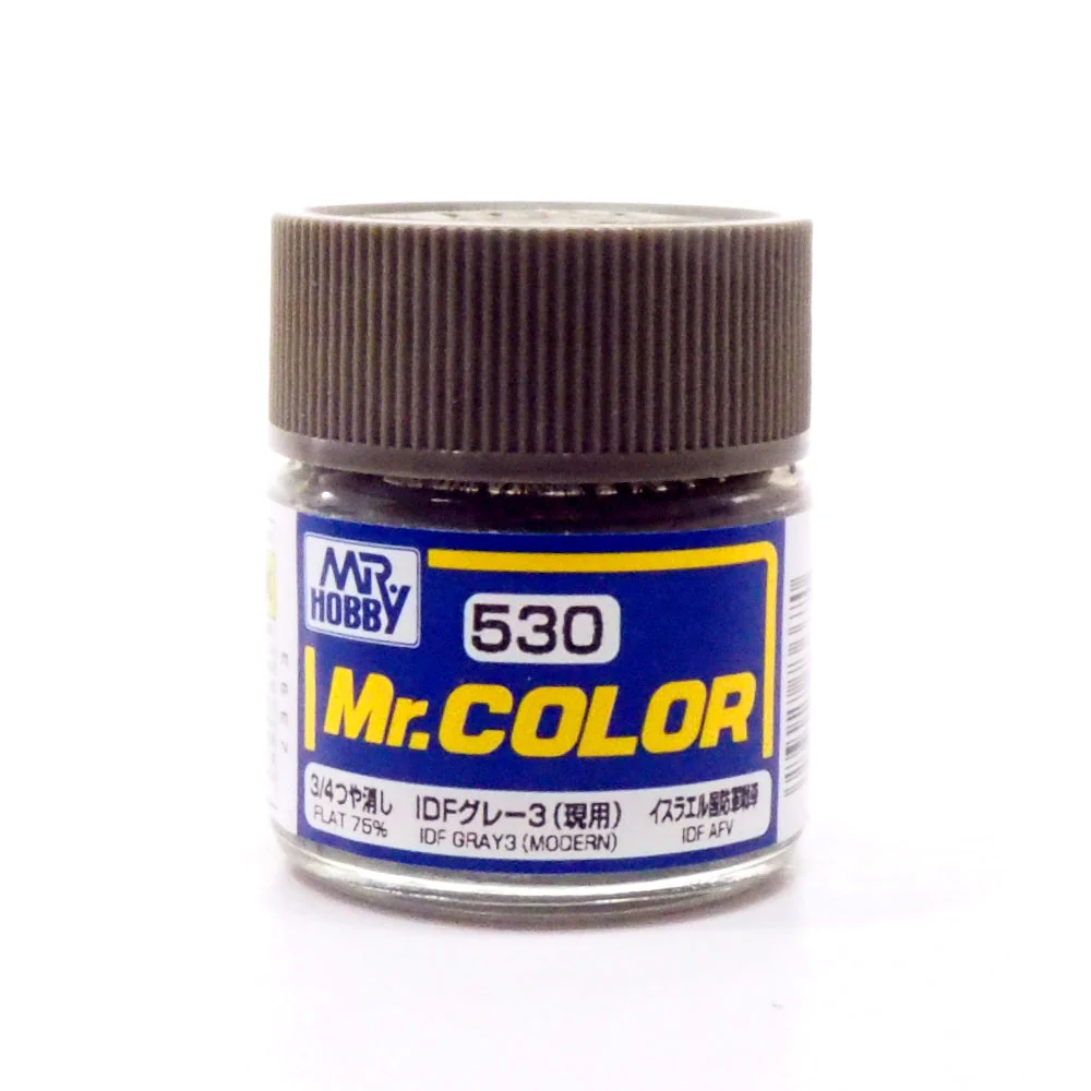 Mr Hobby (Gunze) C530 Mr Color IDF Grey 3 Modern Lacquer Paint 10ml