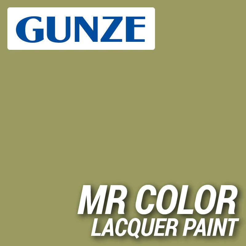 Mr Hobby (Gunze) C054 Mr Color Khaki Green Lacquer Paint 10ml - Image 2