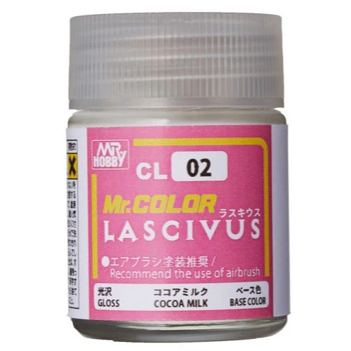 Mr Hobby (Gunze) CL02 Mr Color Lascivus Cocoa Milk Lacquer Paint 18ml