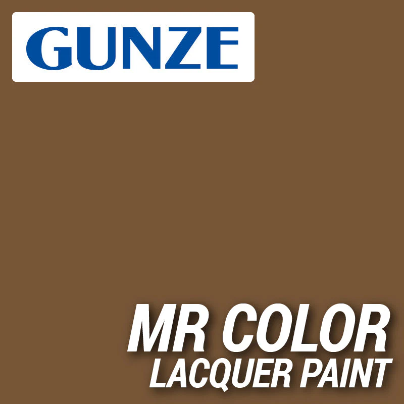 Mr Hobby (Gunze) C310 Mr Color Semi Gloss Brown FS30219 Lacquer Paint 10ml - Image 2