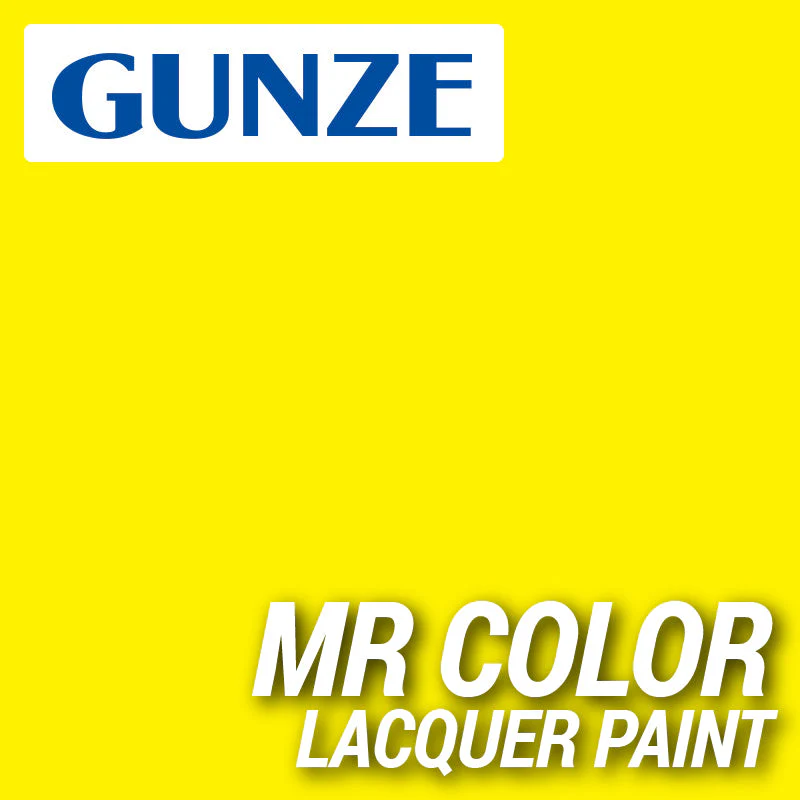 Mr Hobby (Gunze) C109 Mr Color Semi Gloss Character Yellow Lacquer Paint 10ml - Image 2
