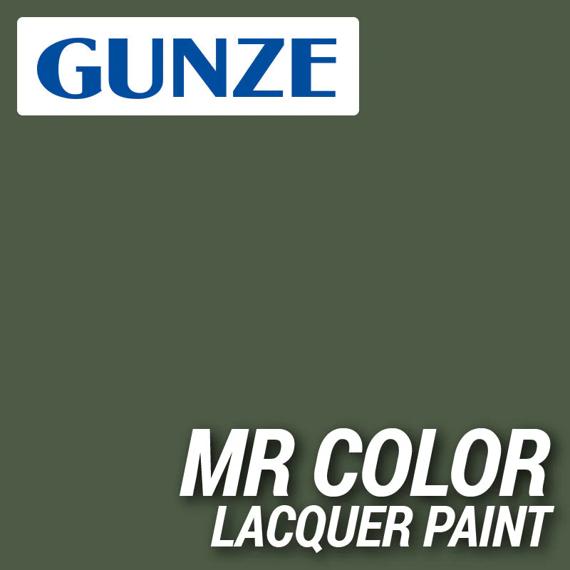 Mr Hobby (Gunze) C303 Mr Color Semi Gloss Green FS34102 Lacquer Paint 10ml - Image 2