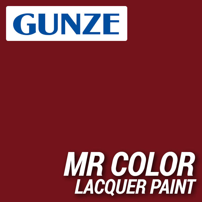 Mr Hobby (Gunze) C029 Mr Color Semi Gloss Hull Red Lacquer Paint 10ml - Image 2