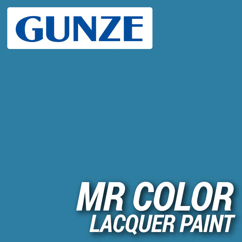 Mr Hobby (Gunze) C072 Mr Color Semi Gloss Intermediate Blue Lacquer Paint 10ml - Image 2
