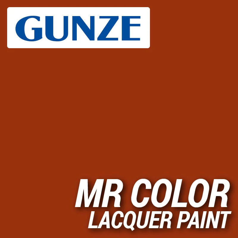 Mr Hobby (Gunze) C042 Mr Color Semi Gloss Mahogany Lacquer Paint 10ml - Image 2