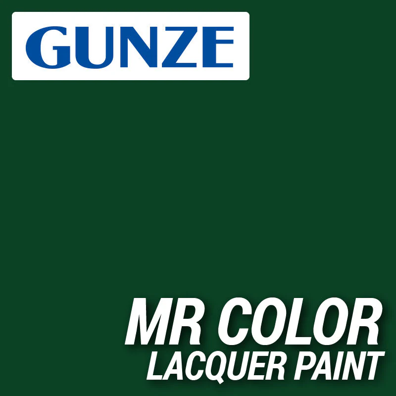 Mr Hobby (Gunze) C017 Mr Color Semi Gloss RLM71 Dark Green Lacquer Paint 10ml - Image 2