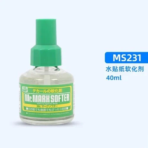 Mr Hobby (Gunze) MS231 Mr Mark Softer Decal 40ml - Image 2