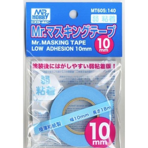 Mr Hobby (Gunze) MT605 Mr Masking Tape Low Adhesion 10mm